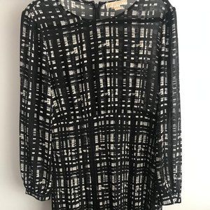 MICHAEL Michael Kors Dress Black Silk L